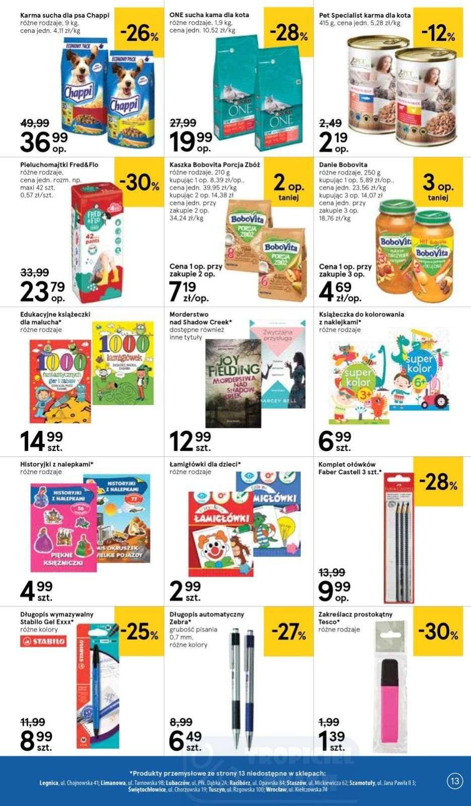 Gazetka promocyjna Tesco str. 13