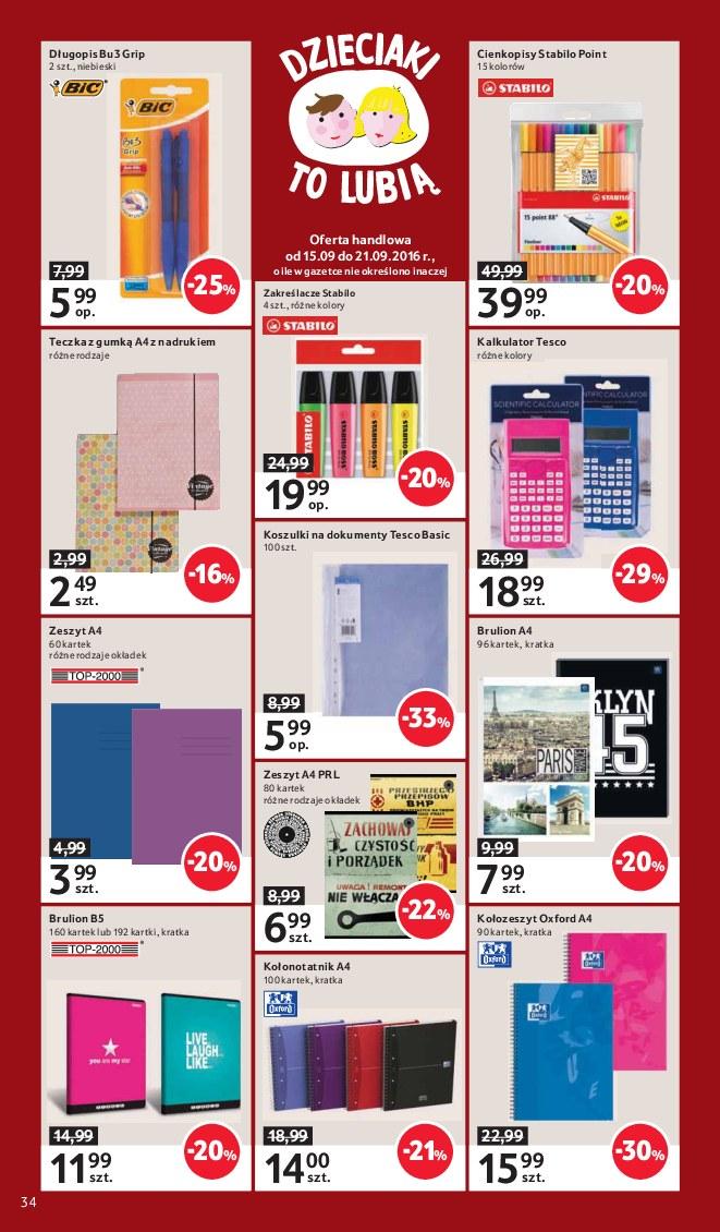 Gazetka promocyjna Tesco str. 35