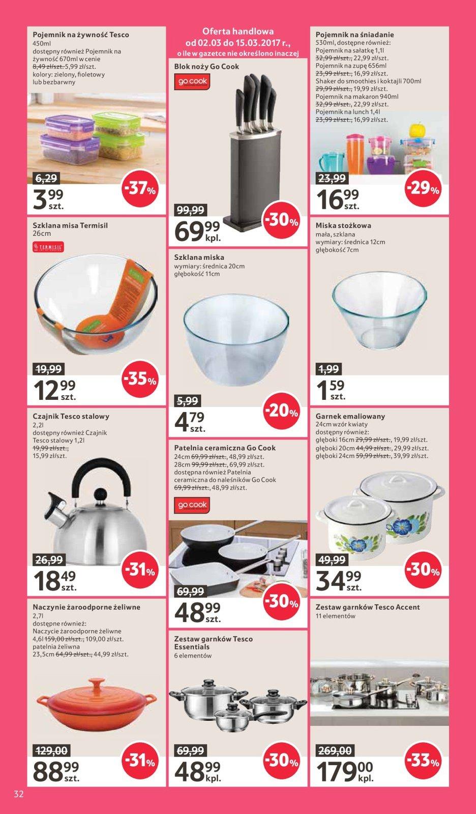 Gazetka promocyjna Tesco str. 32