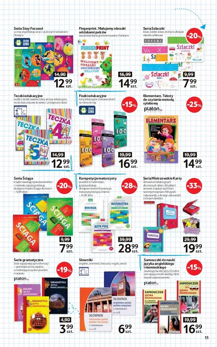 Gazetka promocyjna Tesco str. 13