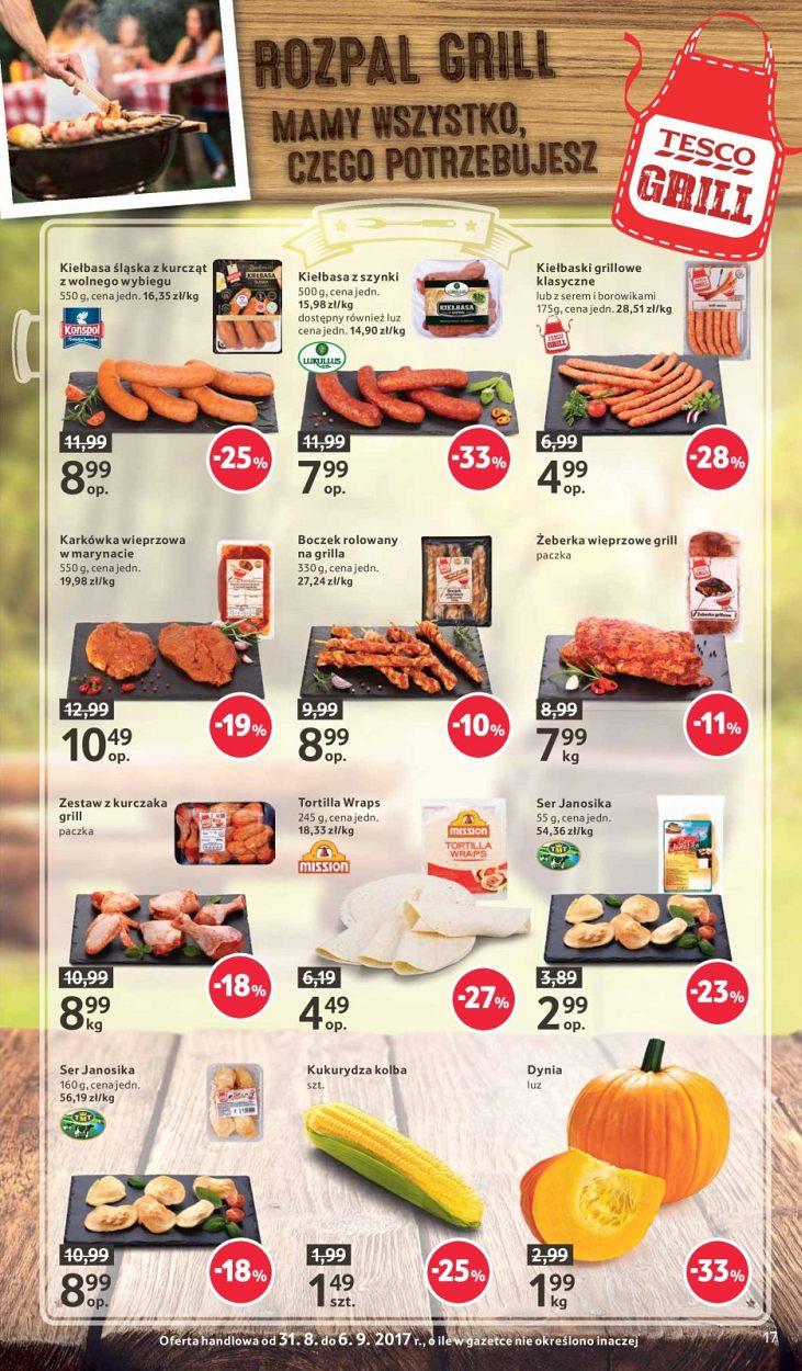 Gazetka promocyjna Tesco str. 17