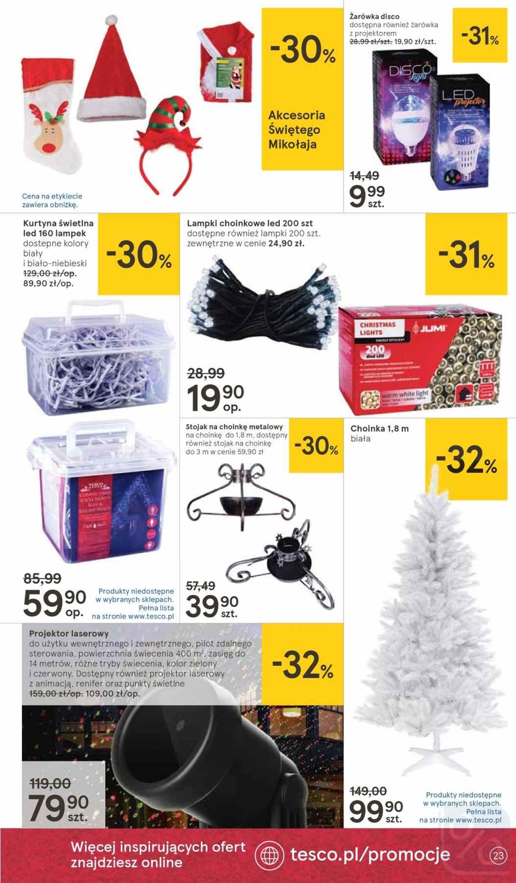 Gazetka promocyjna Tesco str. 23
