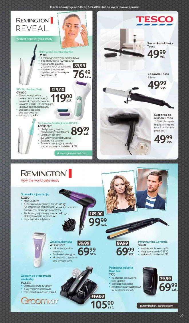 Gazetka promocyjna Tesco str. 63