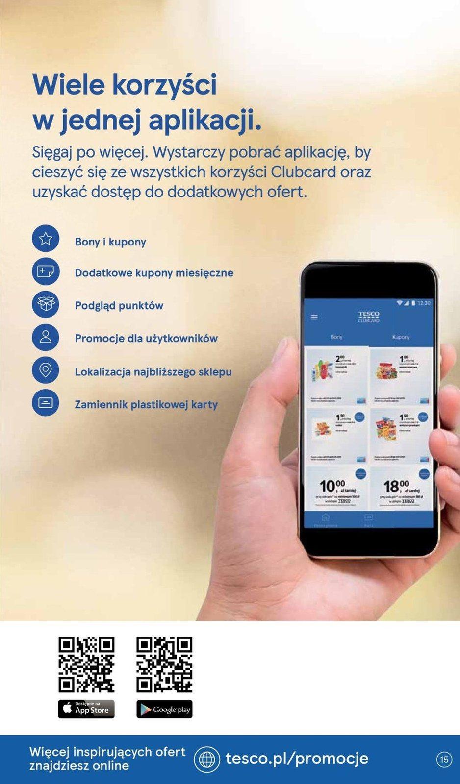 Gazetka promocyjna Tesco str. 15