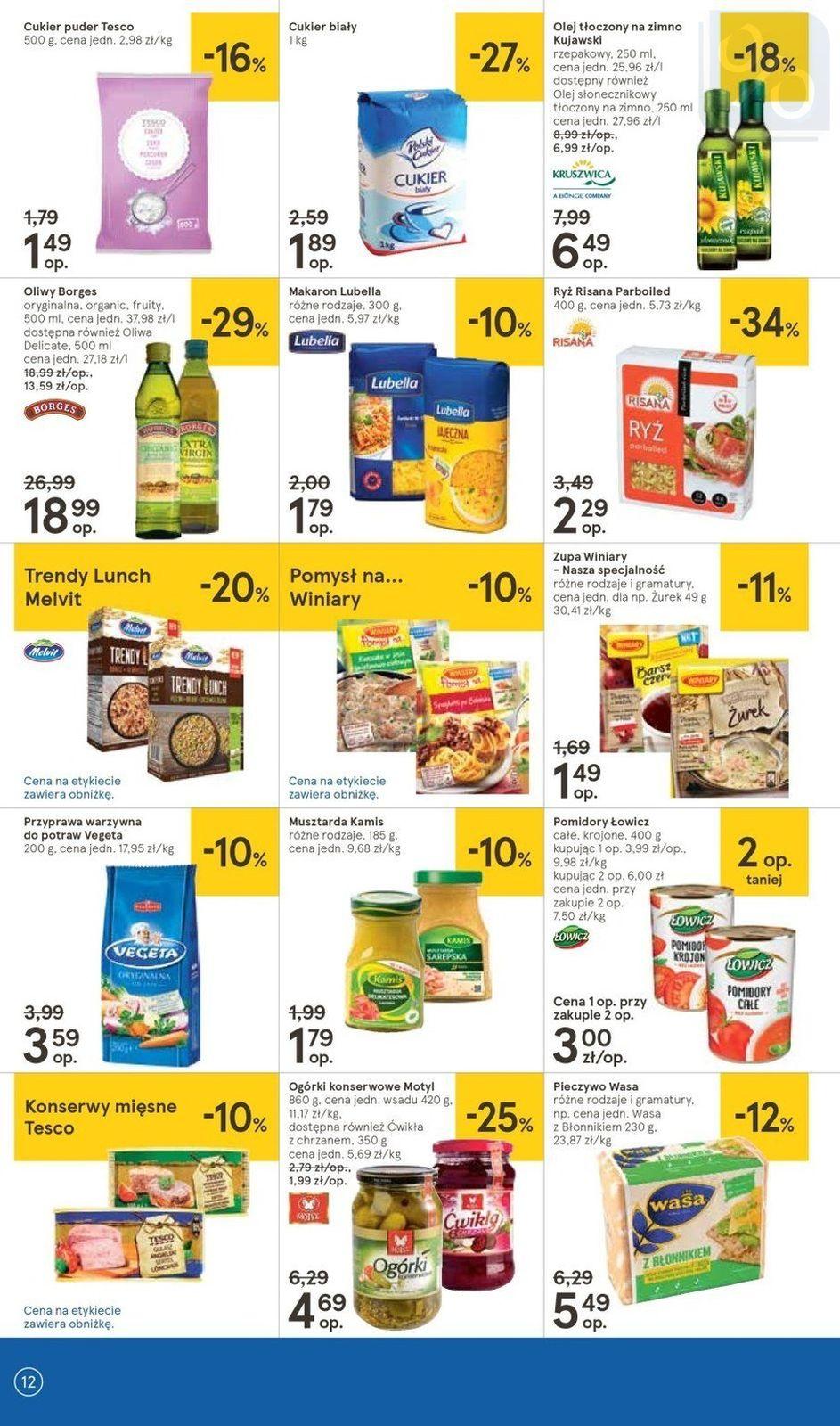 Gazetka promocyjna Tesco str. 12