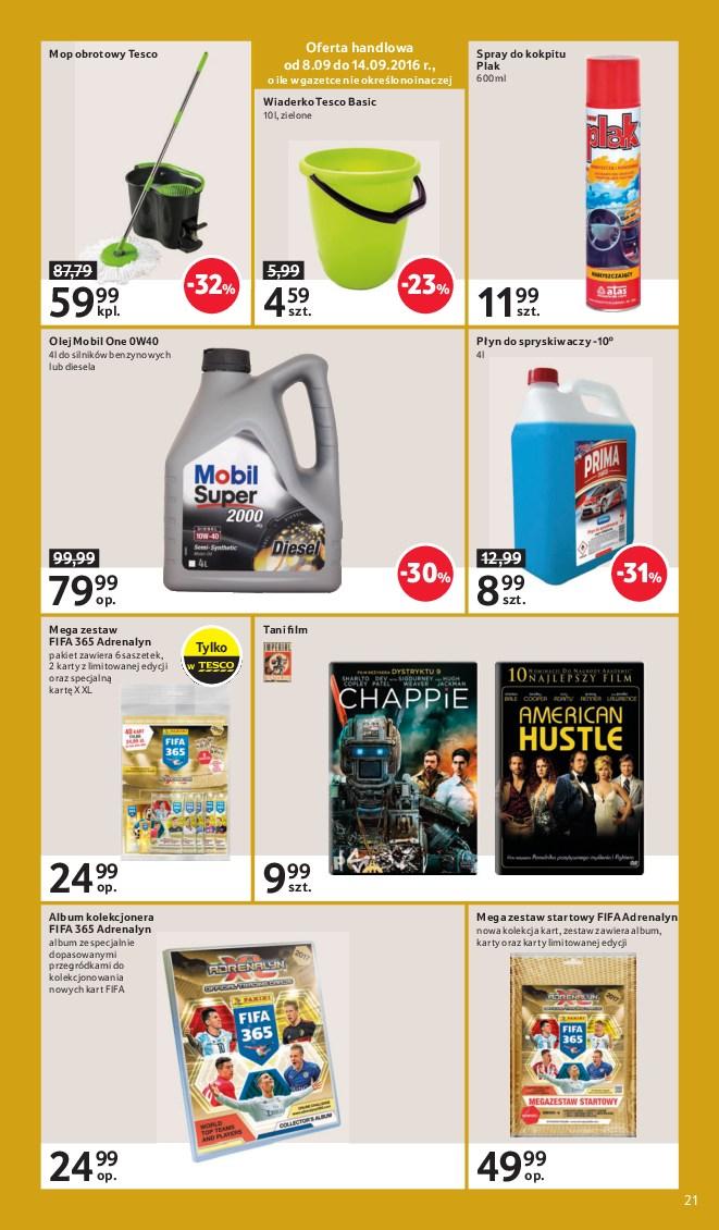 Gazetka promocyjna Tesco str. 21