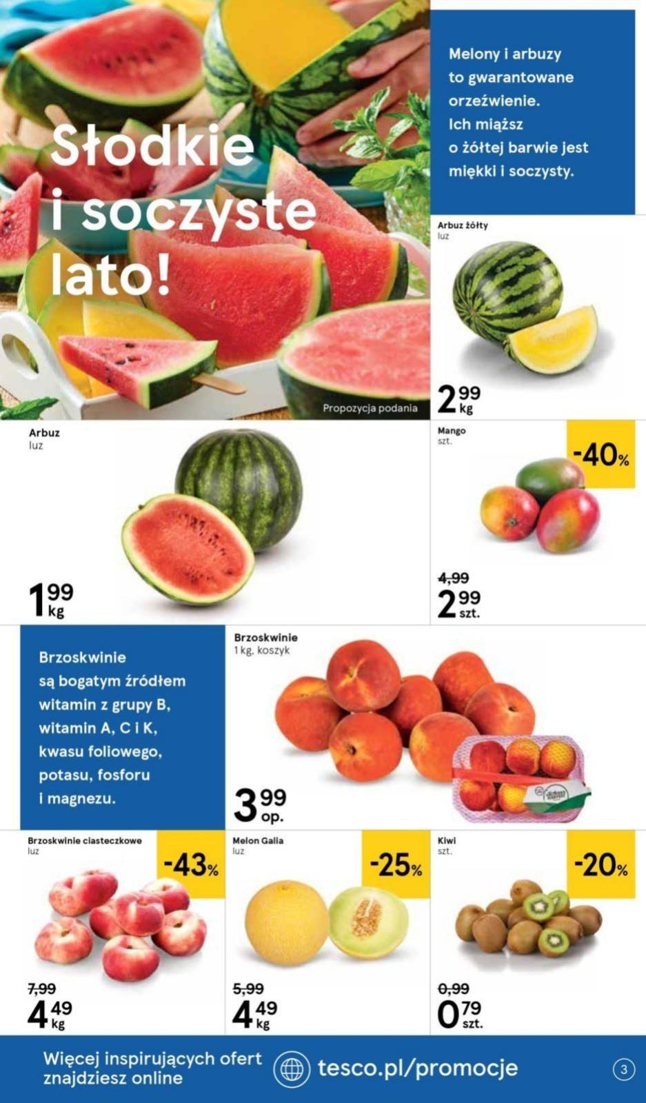 Gazetka promocyjna Tesco str. 3