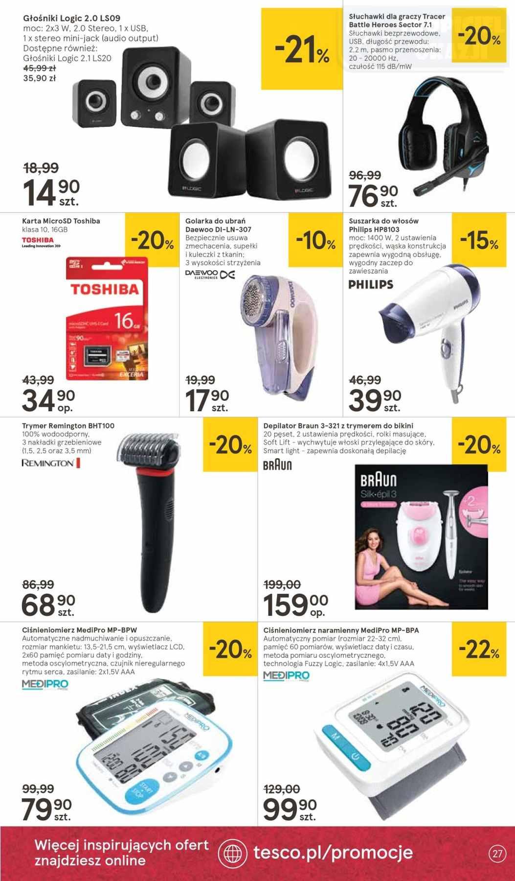Gazetka promocyjna Tesco str. 27