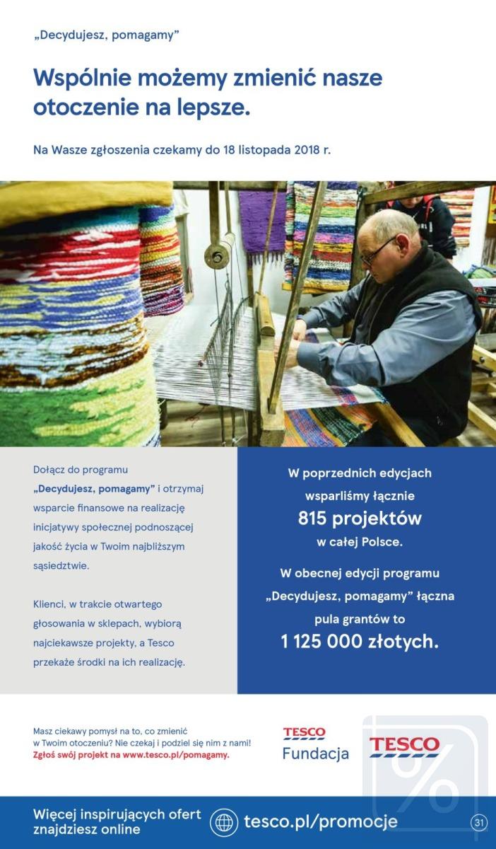 Gazetka promocyjna Tesco str. 31
