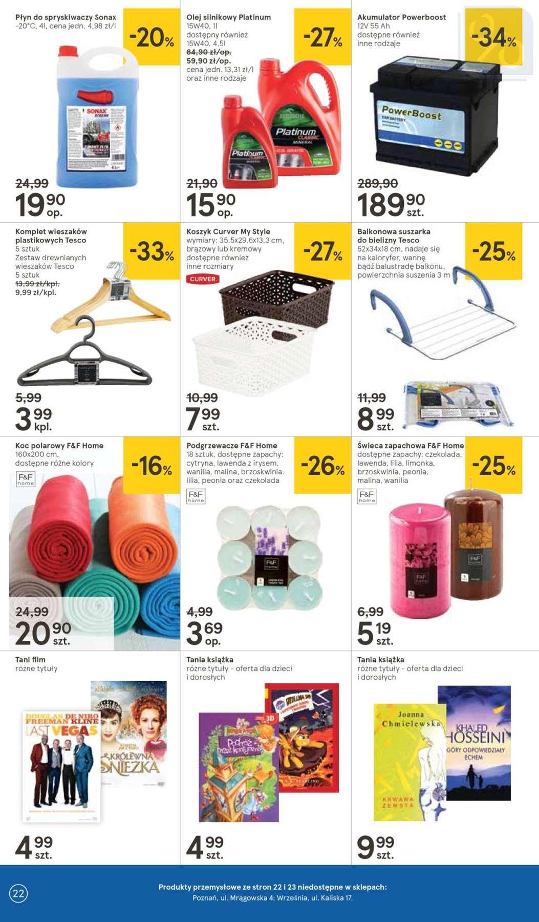 Gazetka promocyjna Tesco str. 22