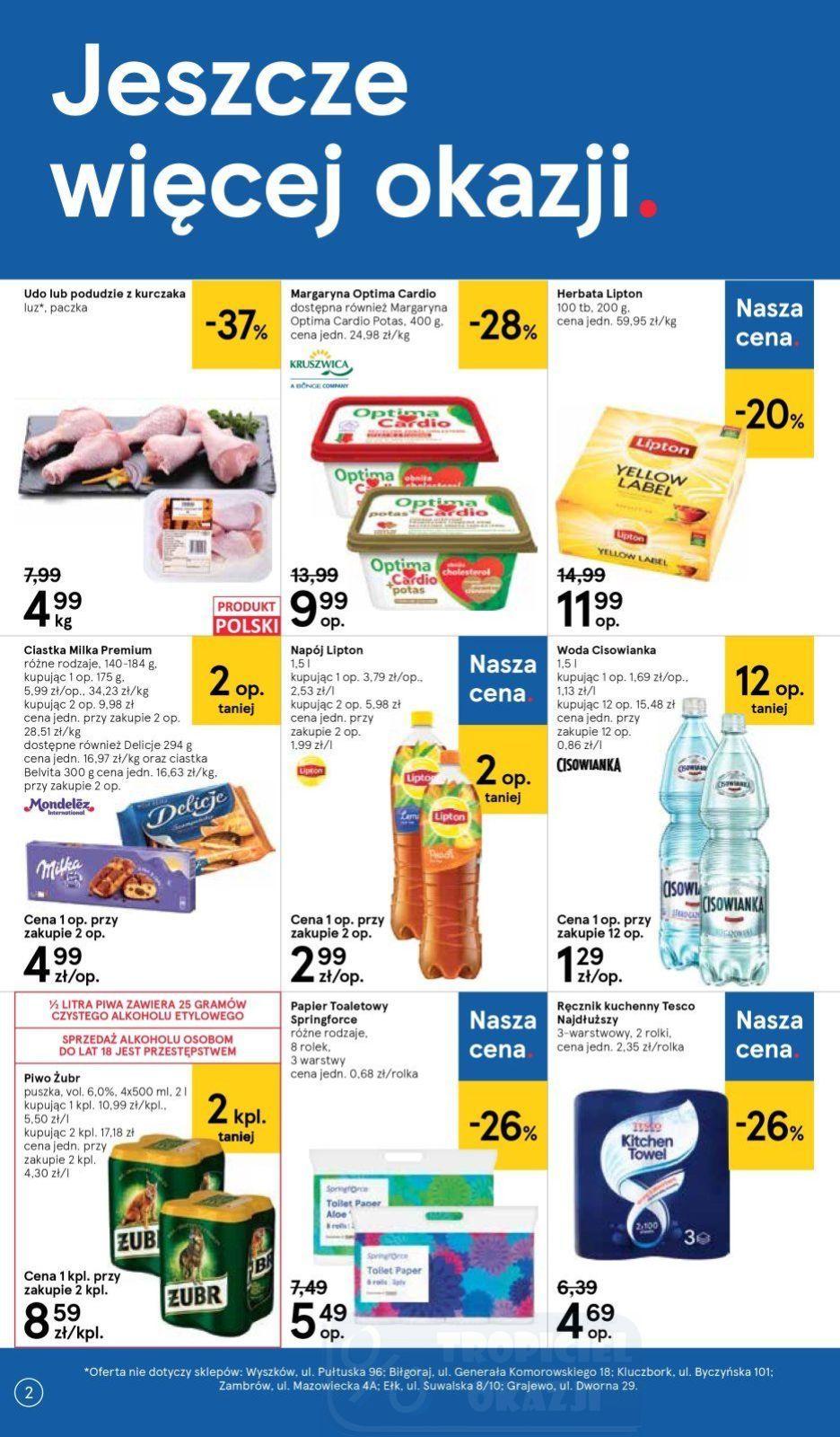 Gazetka promocyjna Tesco str. 2