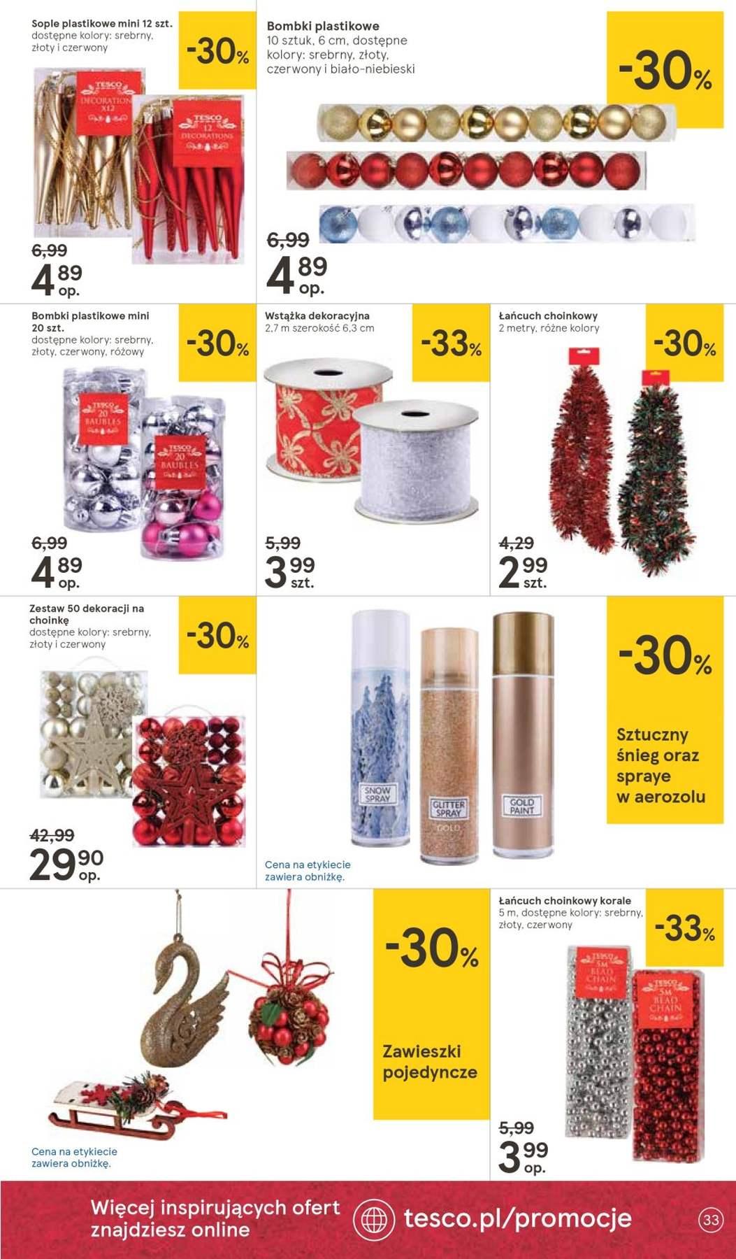 Gazetka promocyjna Tesco str. 33