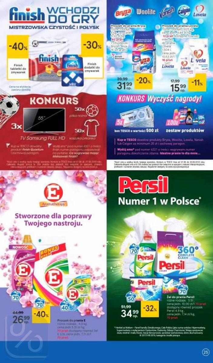 Gazetka promocyjna Tesco str. 25