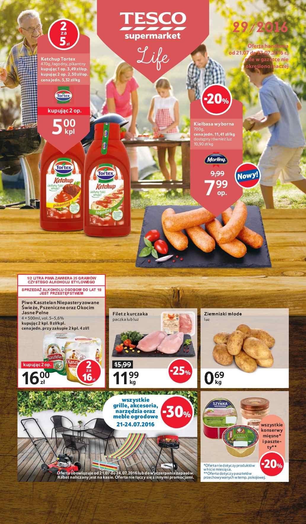 Gazetka promocyjna Tesco str. 1