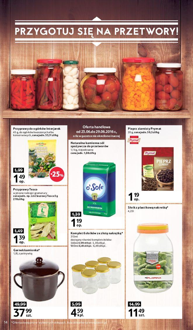 Gazetka promocyjna Tesco str. 14