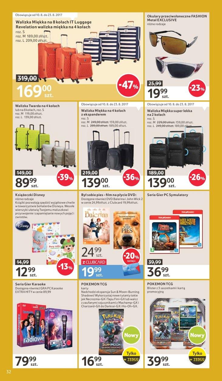 Gazetka promocyjna Tesco str. 32