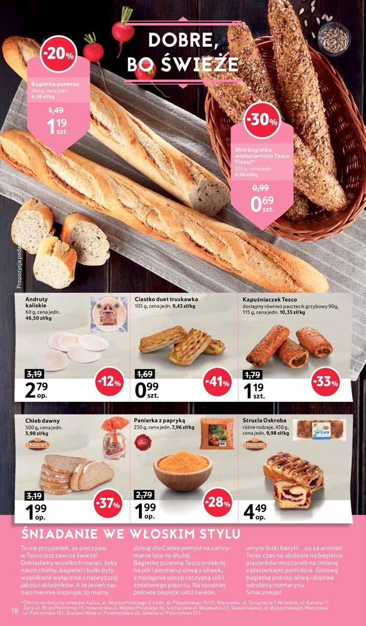 Gazetka promocyjna Tesco str. 18