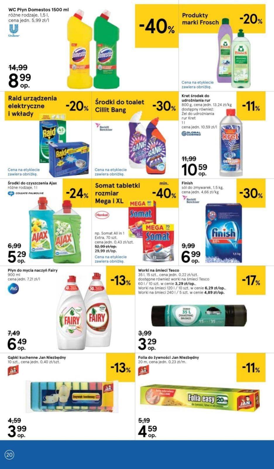 Gazetka promocyjna Tesco str. 20