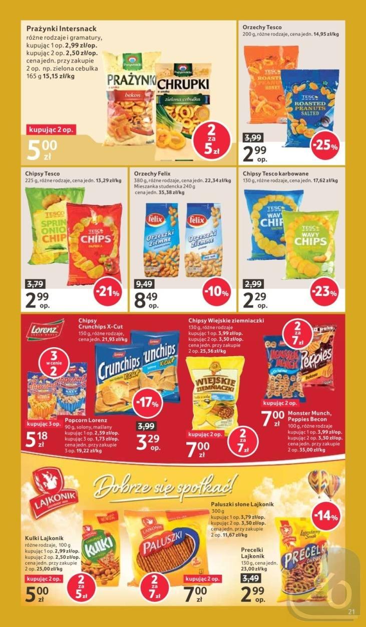 Gazetka promocyjna Tesco str. 21
