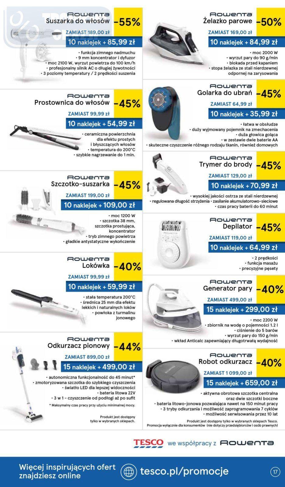 Gazetka promocyjna Tesco str. 17