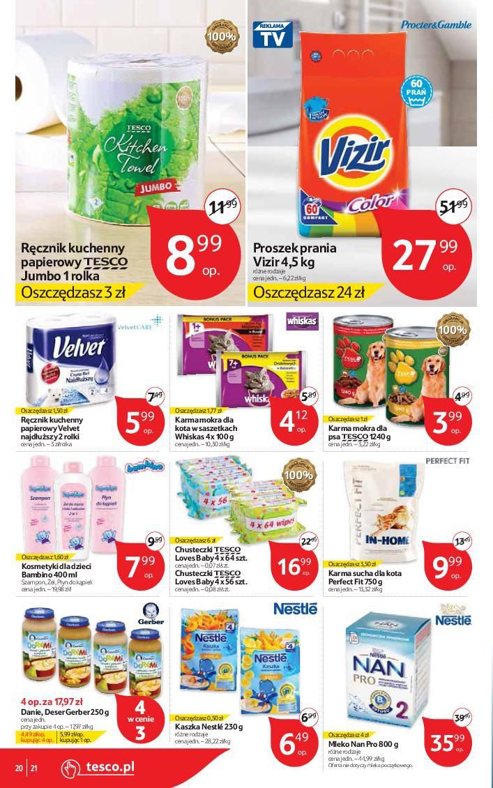 Gazetka promocyjna Tesco str. 21