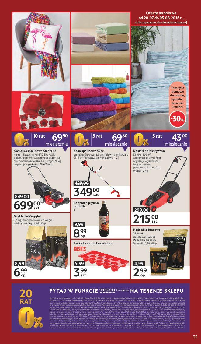 Gazetka promocyjna Tesco str. 33