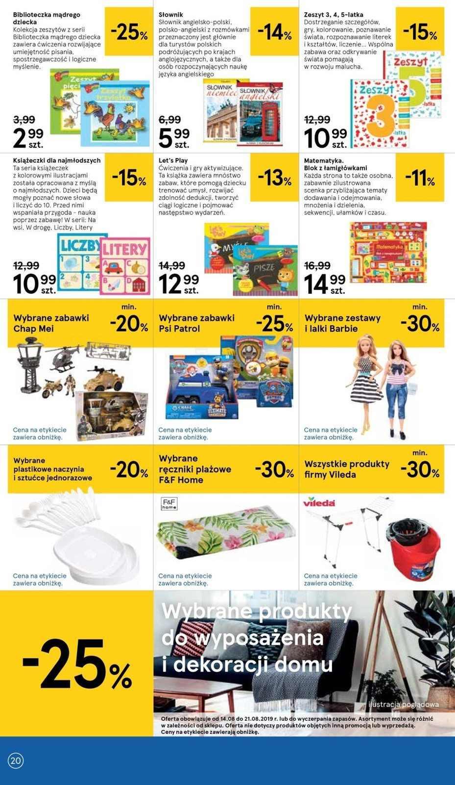 Gazetka promocyjna Tesco str. 20