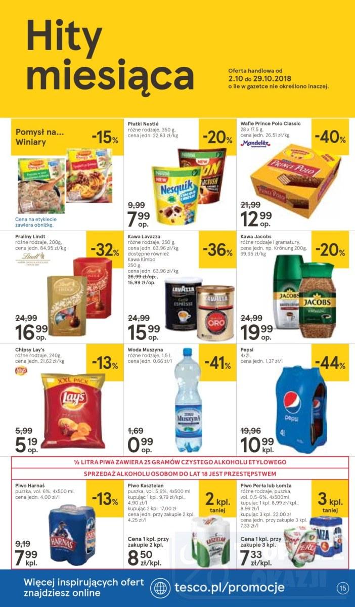 Gazetka promocyjna Tesco str. 15