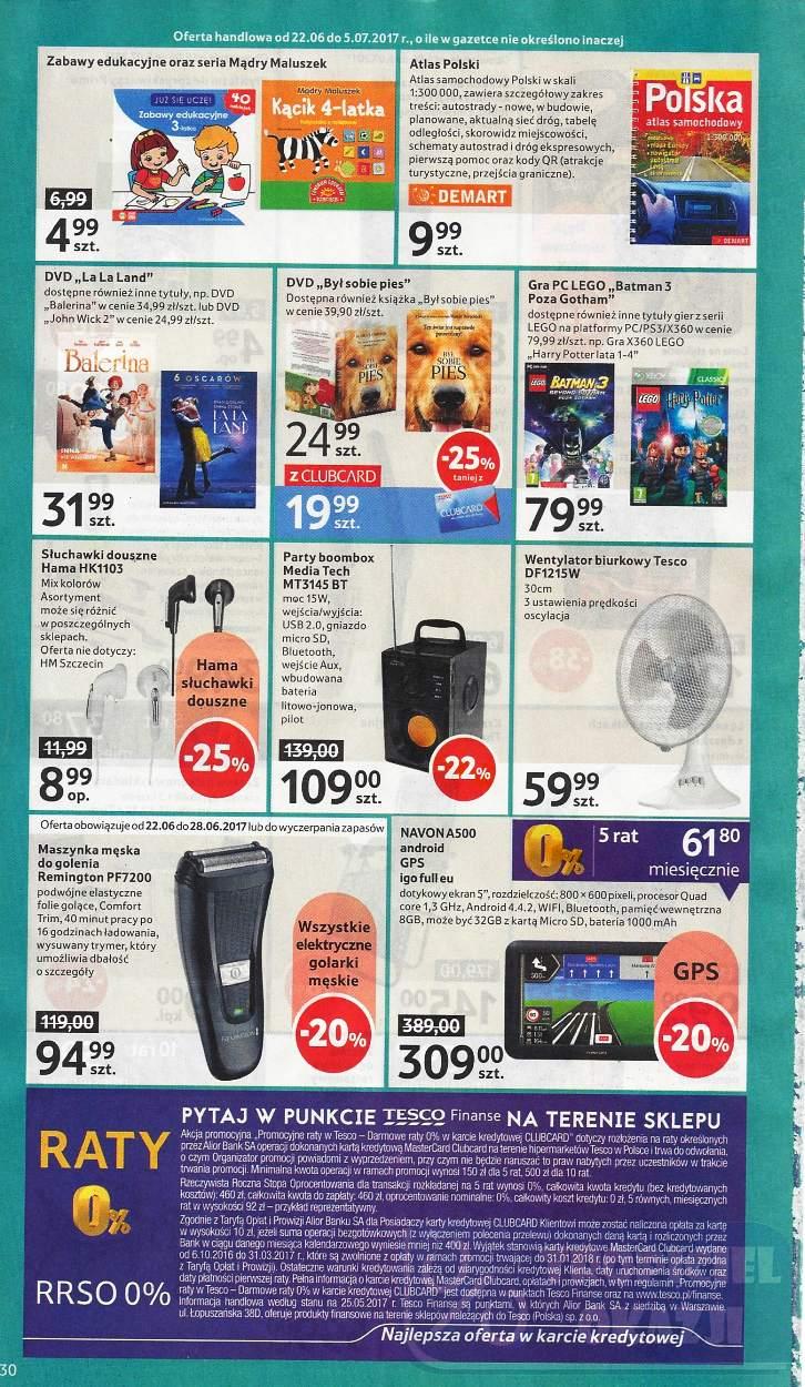 Gazetka promocyjna Tesco str. 30