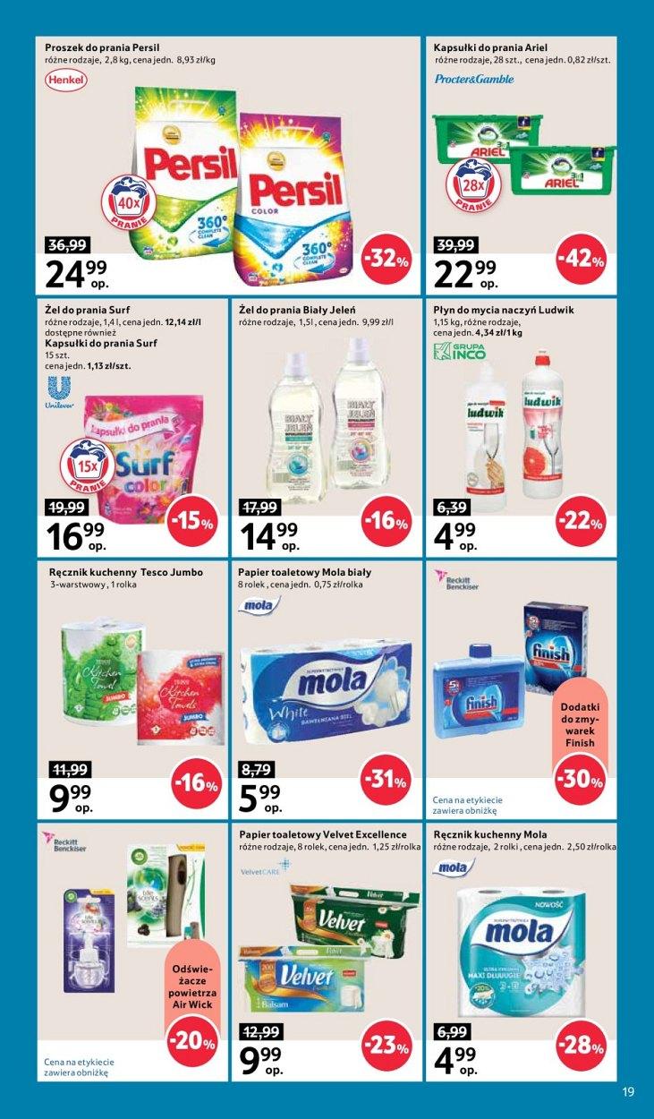 Gazetka promocyjna Tesco str. 19