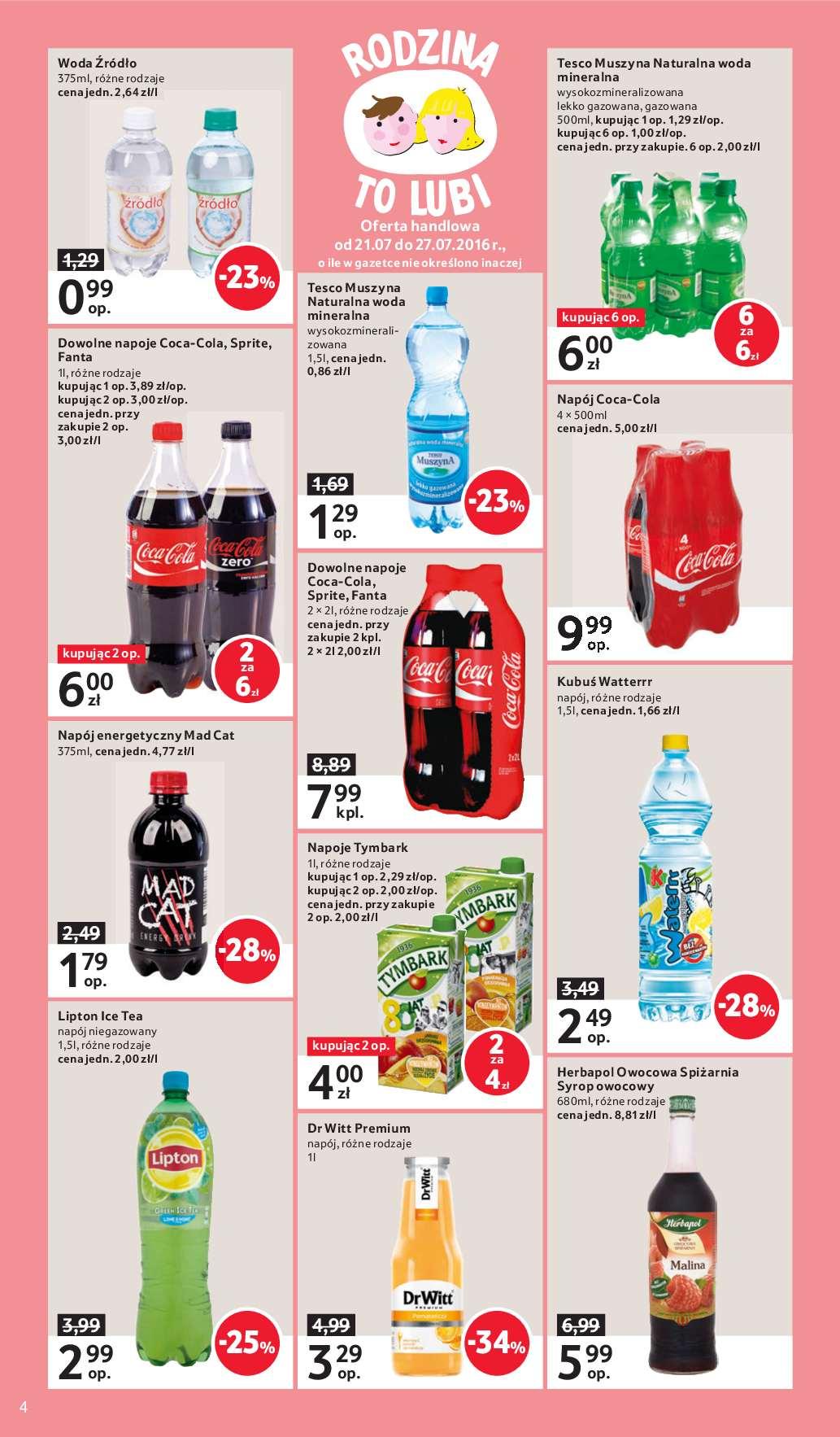 Gazetka promocyjna Tesco str. 4