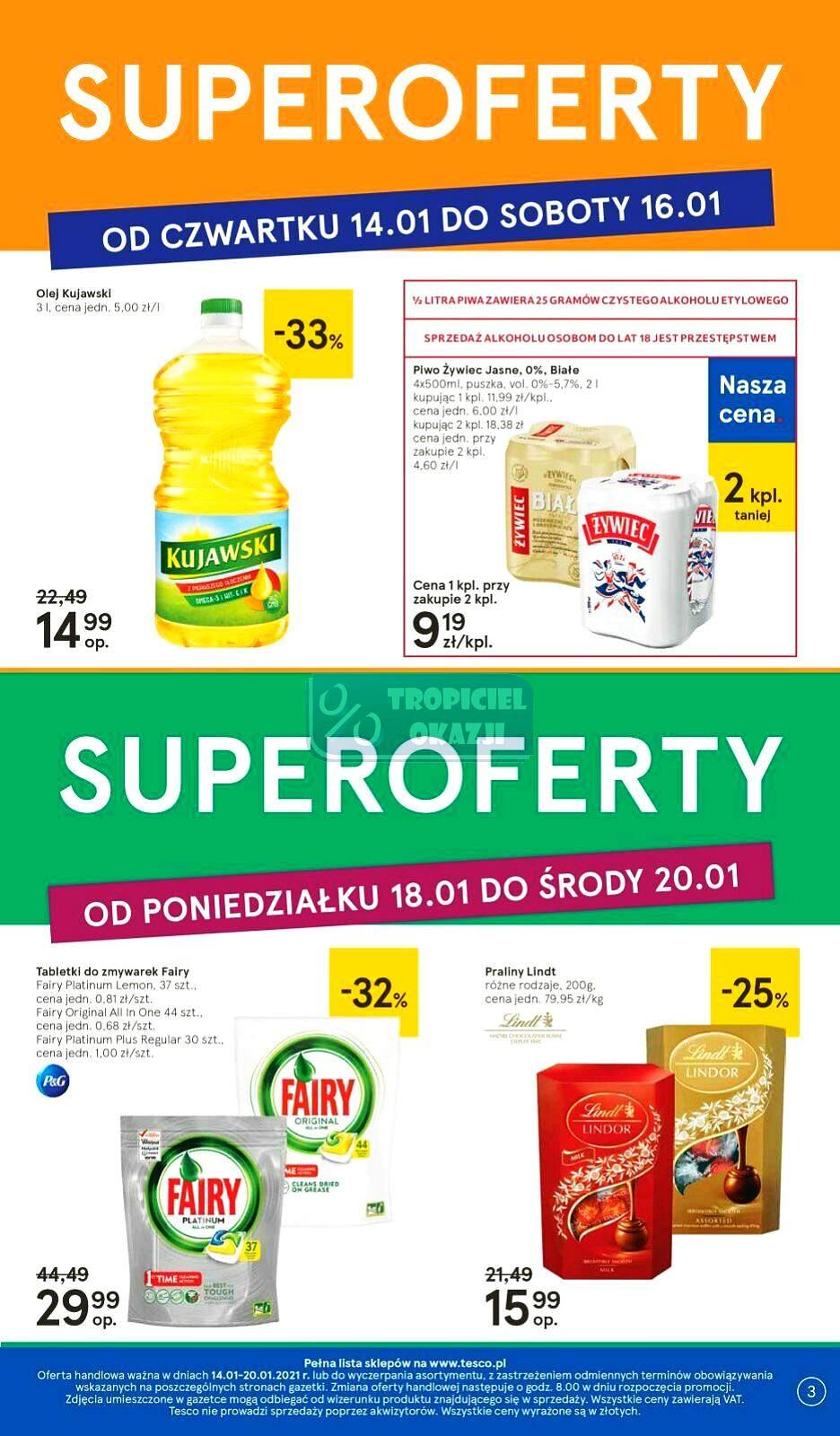 Gazetka promocyjna Tesco str. 3