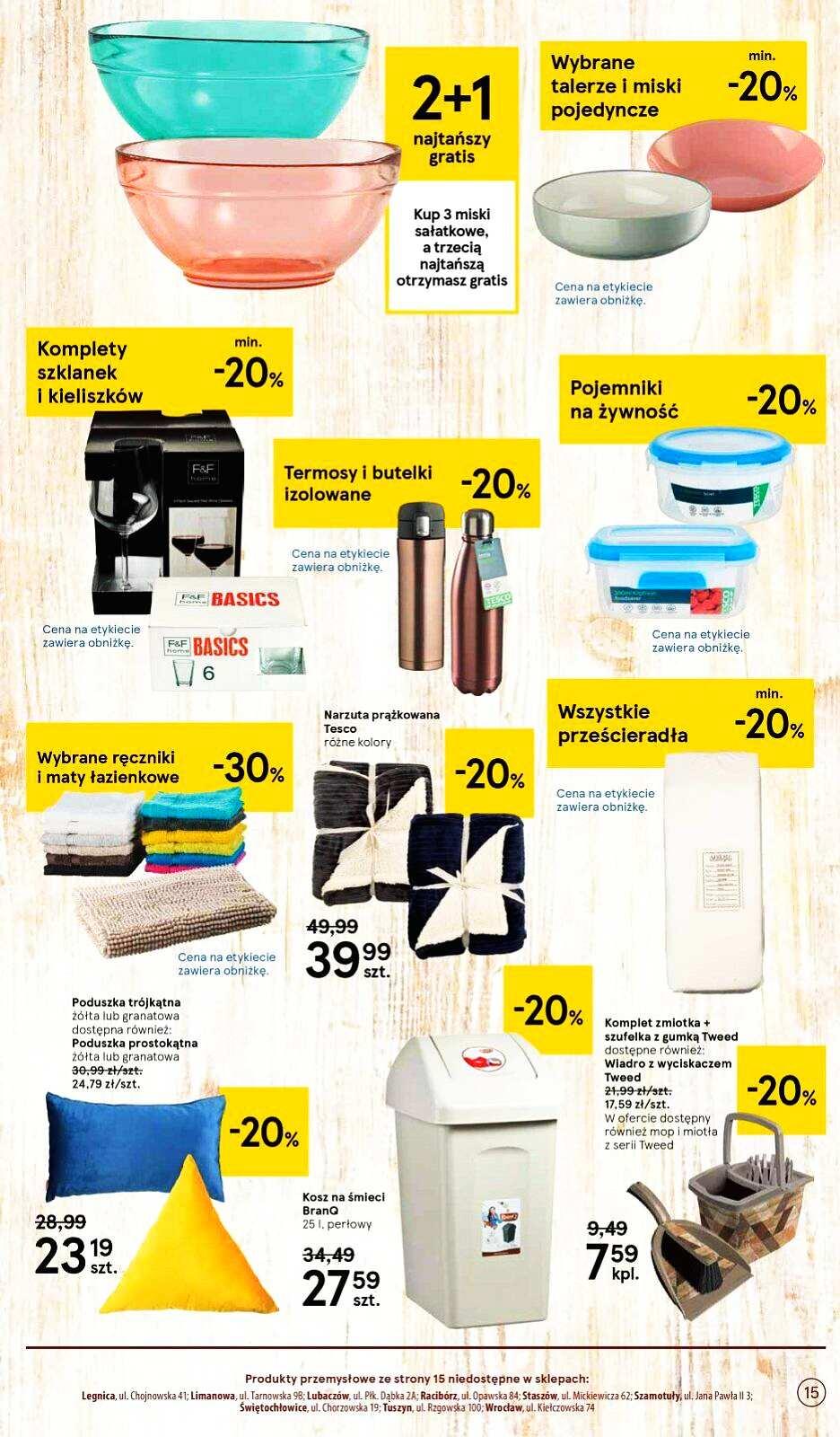 Gazetka promocyjna Tesco str. 15