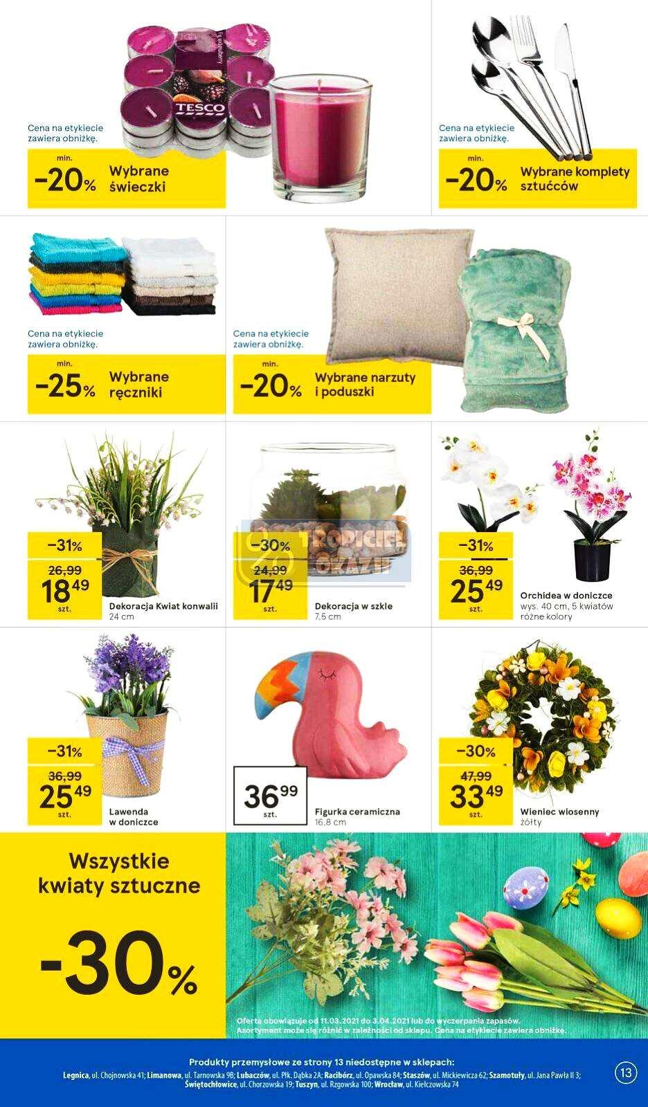 Gazetka promocyjna Tesco str. 13