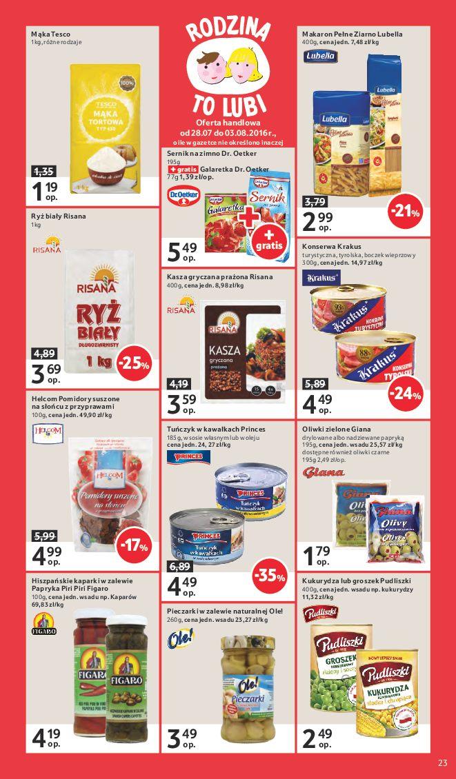 Gazetka promocyjna Tesco str. 23