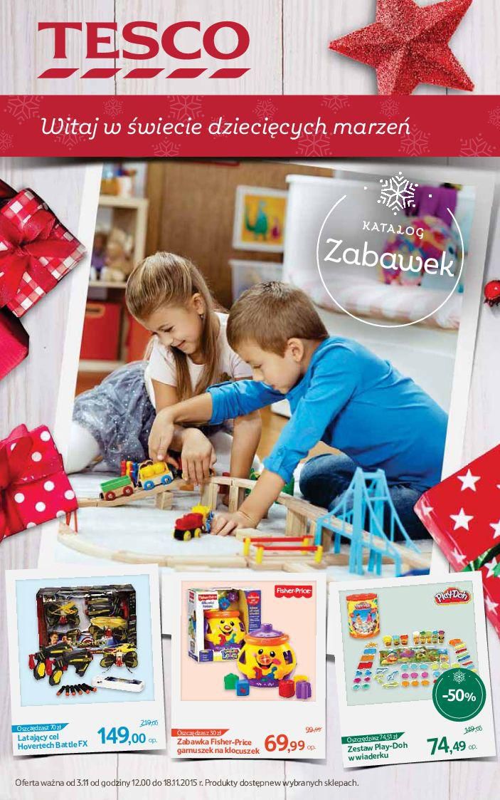 Gazetka promocyjna Tesco str. 1
