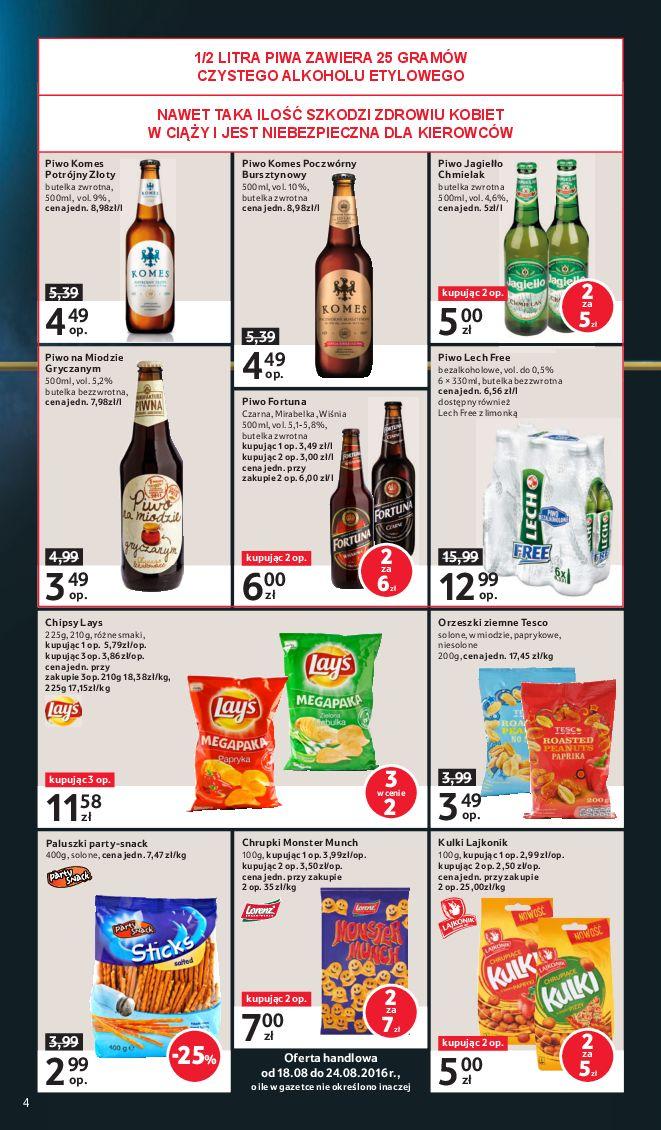 Gazetka promocyjna Tesco str. 4