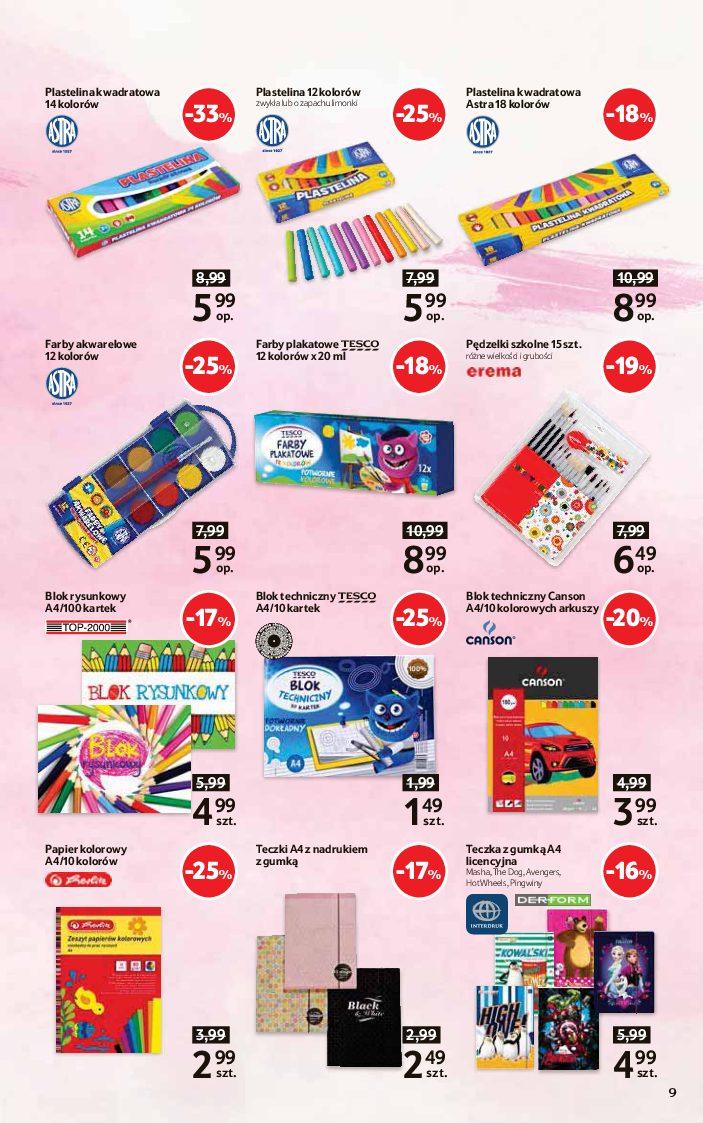 Gazetka promocyjna Tesco str. 9