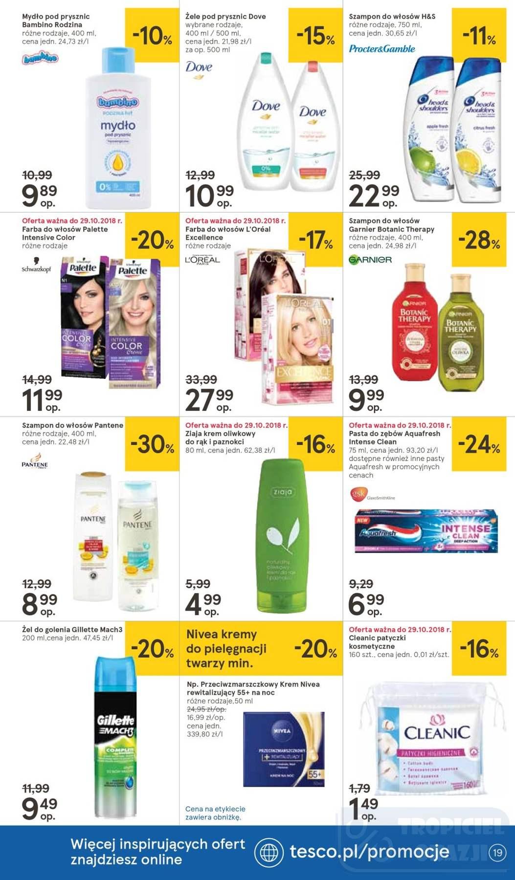 Gazetka promocyjna Tesco str. 19