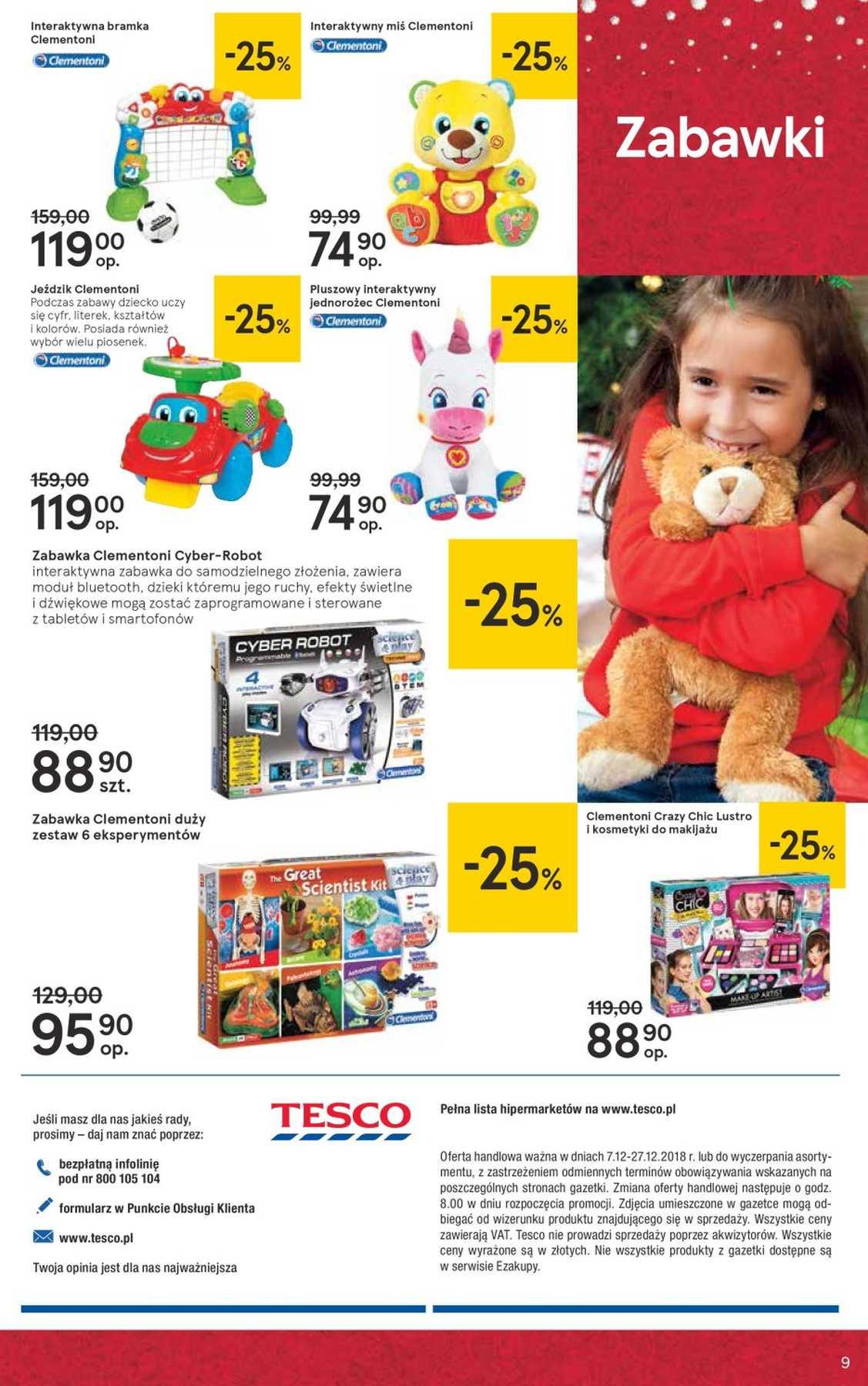 Gazetka promocyjna Tesco str. 9