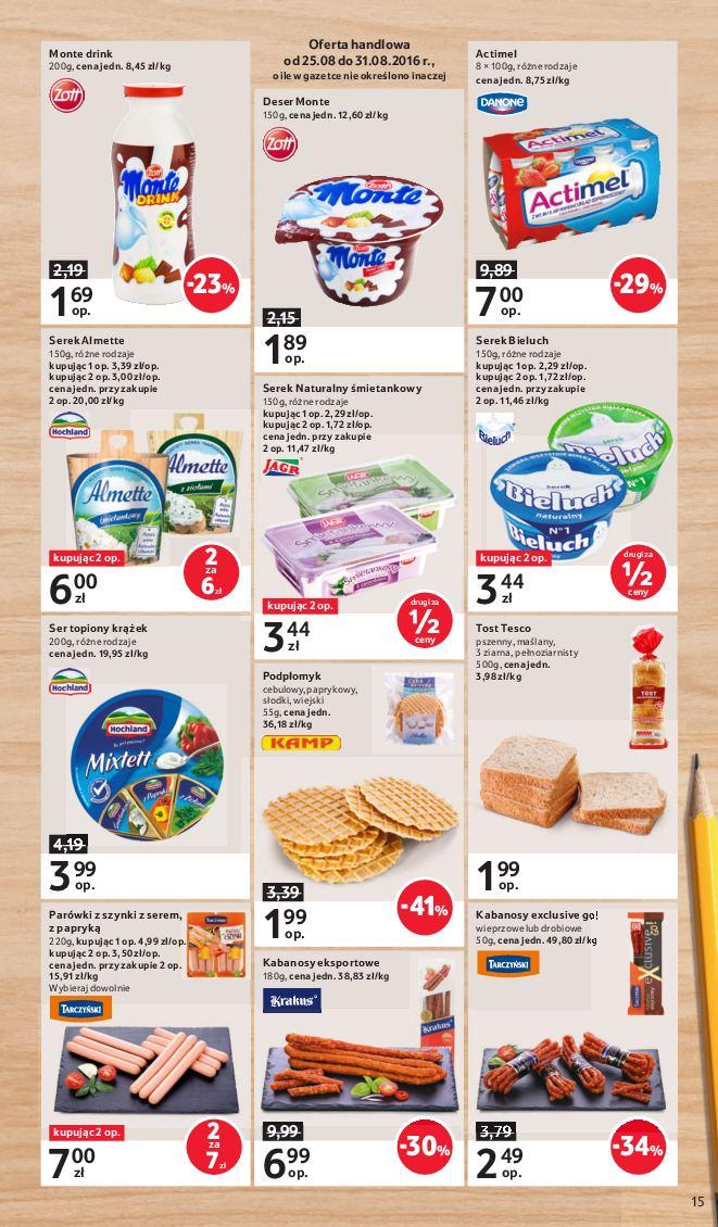 Gazetka promocyjna Tesco str. 15