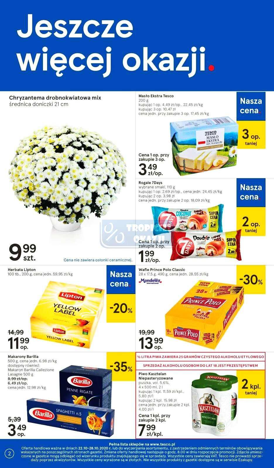 Gazetka promocyjna Tesco str. 2