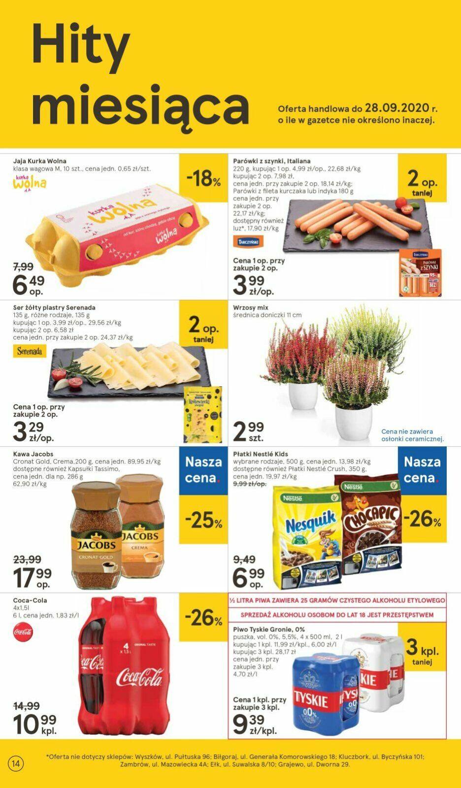 Gazetka promocyjna Tesco str. 14