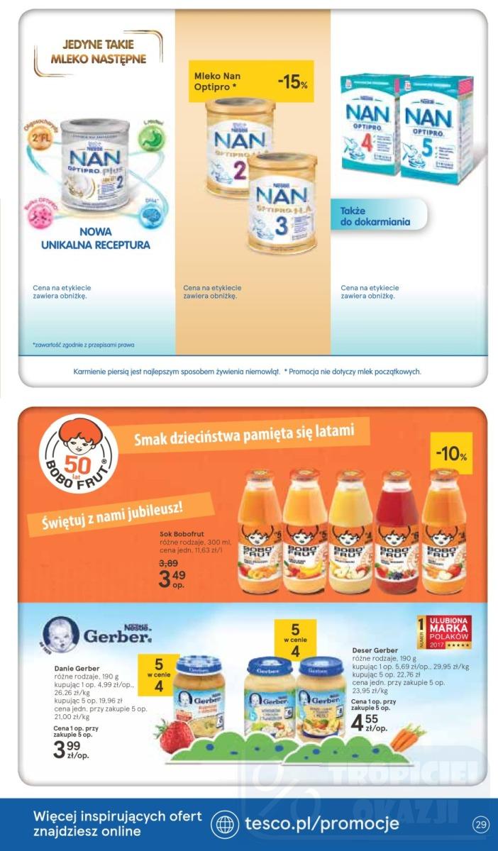 Gazetka promocyjna Tesco str. 29