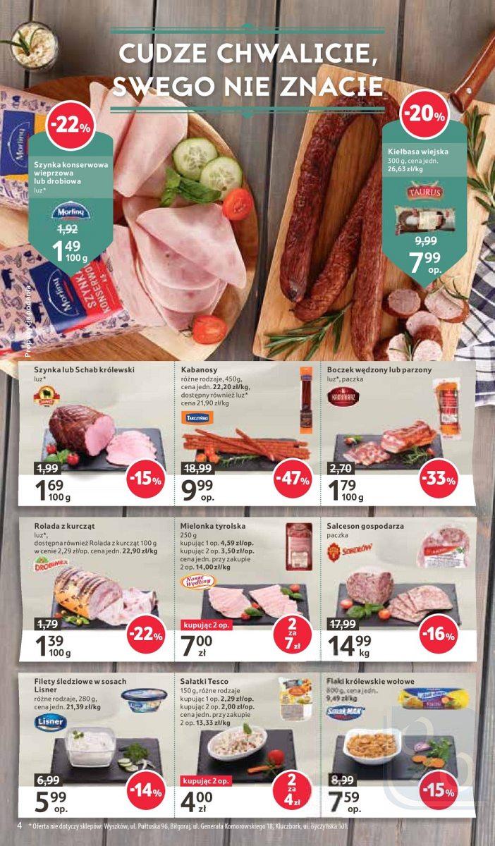 Gazetka promocyjna Tesco str. 4