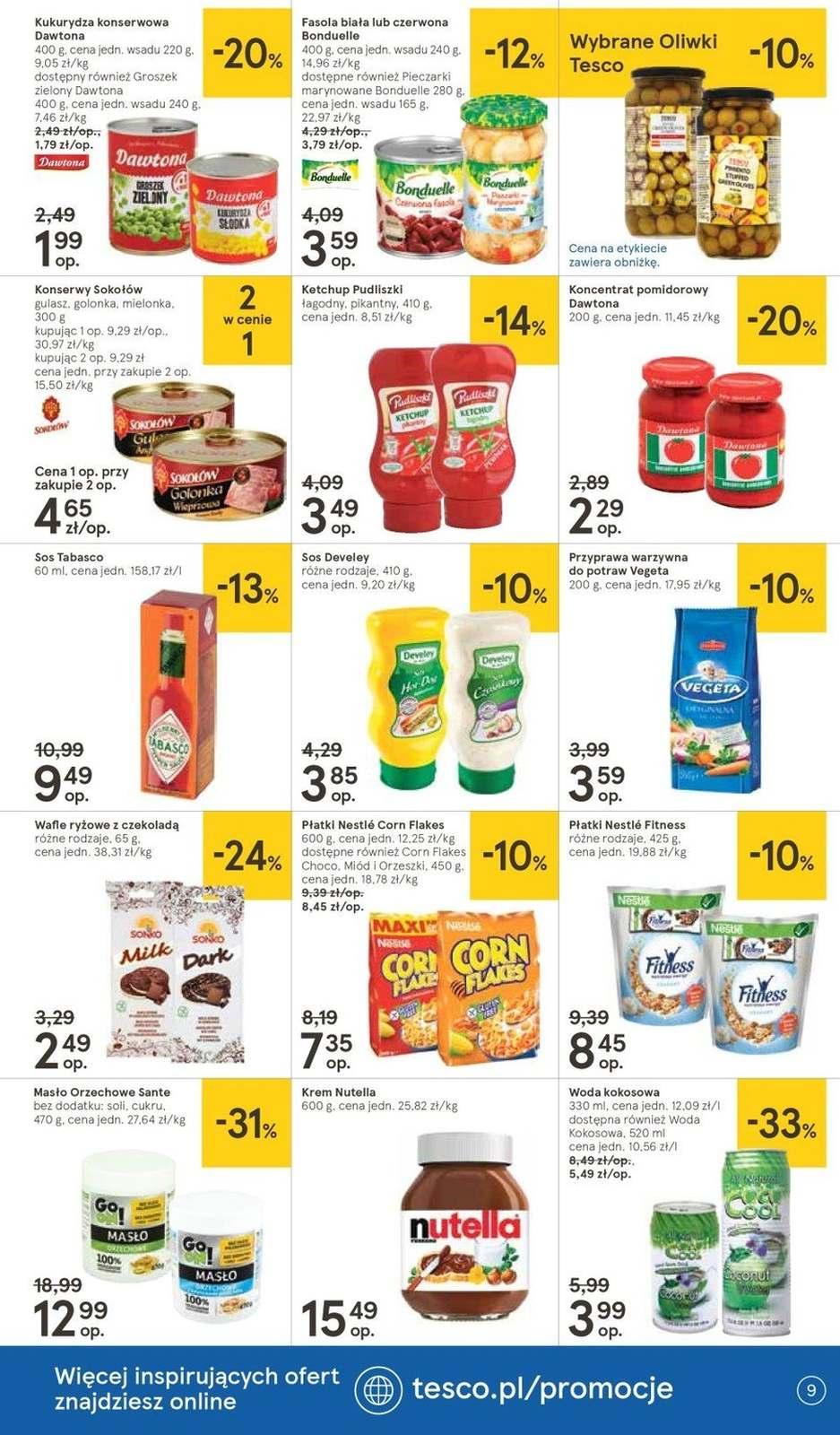 Gazetka promocyjna Tesco str. 9
