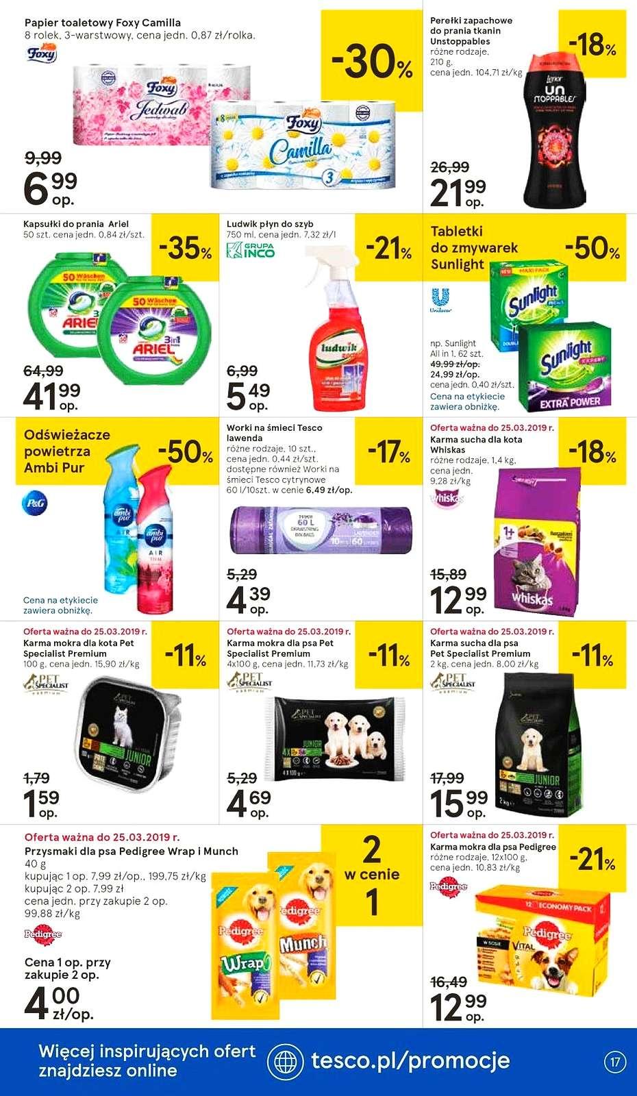 Gazetka promocyjna Tesco str. 17