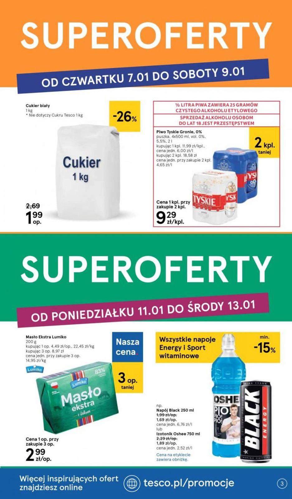 Gazetka promocyjna Tesco str. 3