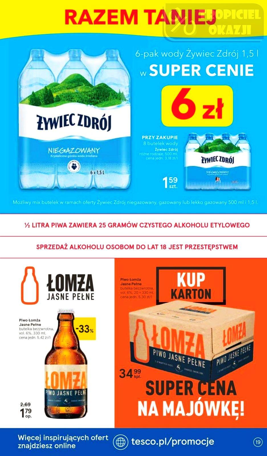 Gazetka promocyjna Tesco str. 19
