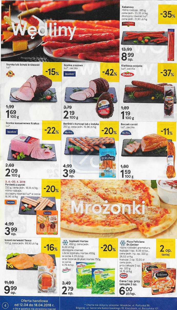 Gazetka promocyjna Tesco str. 4